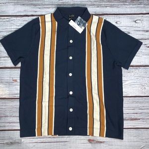 button up polo sweater